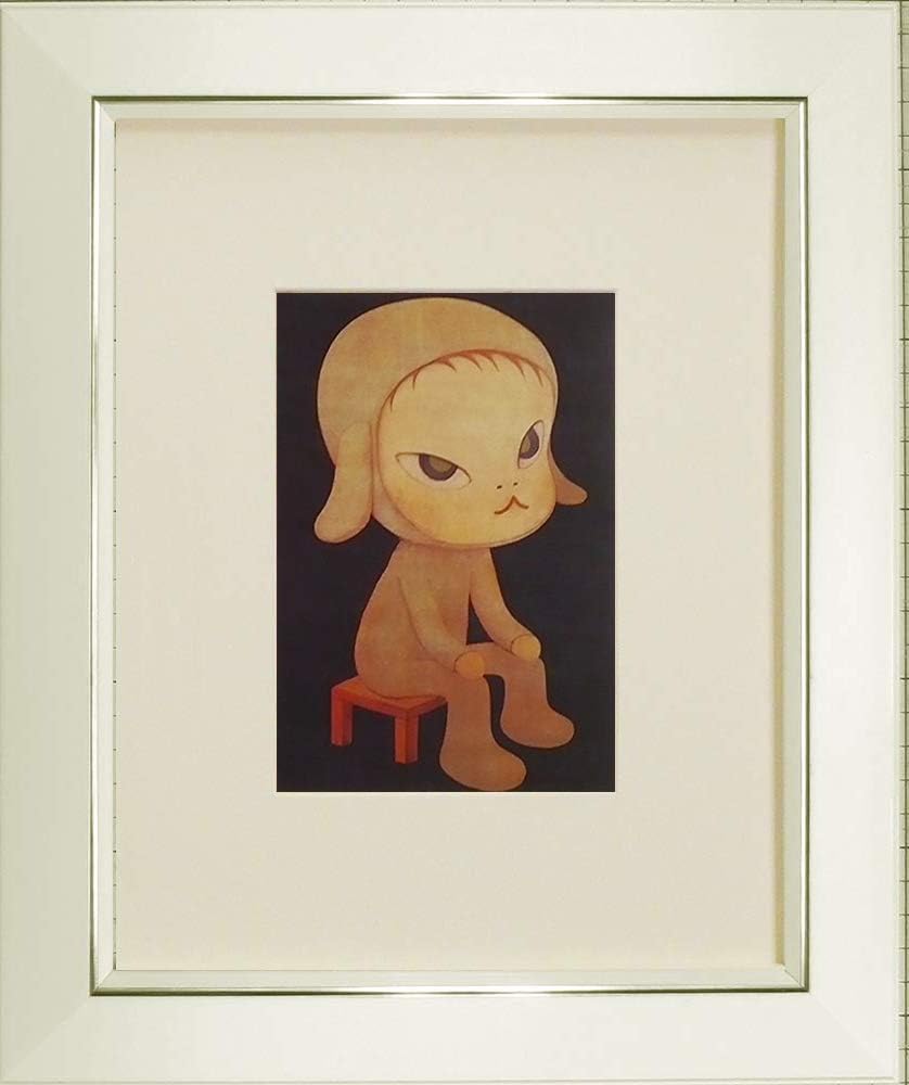 Amazon 奈良美智 Sitting アートプリント 額装品 アートフレーム ポスター オンライン通販