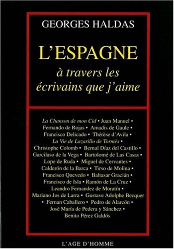 L' Espagne par les écrivains que j'aime