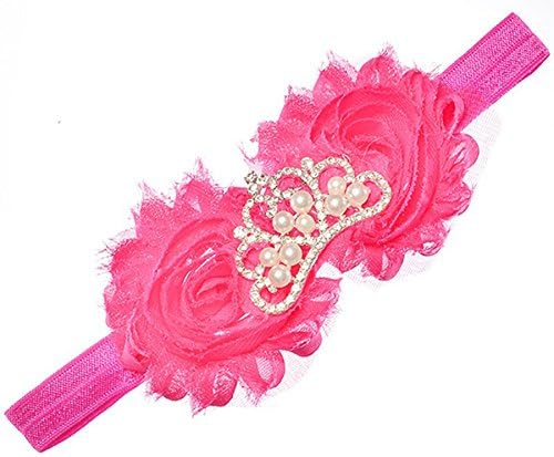 Baby Headband Hairbands for Newborn Toddler Baby Girl Cute Elastic Hair Headbands Turban Flower