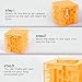 ThinkMax Money Maze Puzzle Box for Kids and Adults, Perfect Money Holder Maze Puzzle Gift Box (4 Pack)