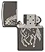 Zippo Horse Pocket Lighter, Black Icethumb 4