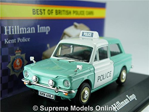 HILLMAN IMP CAR MODEL KENT POLICE 1:43 SIZE CORGI VANGUARDS ATLAS PANDA T3