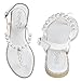 SheSole Womens Flat Wedding Shoes Gladiator Sandals