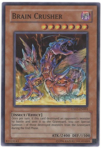 Yu-Gi-Oh! - Brain Crusher (GX03-EN001) - GX Spirit Caller - Promo Edition - Super Rare