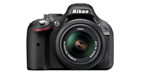 Nikon D5200 - Cámara réflex digital de 24.1 Mp (pantalla 3 ...