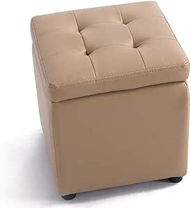 Asiento Otomana Puf Otomana - Taburete Bajo Taburete De Almacenamiento