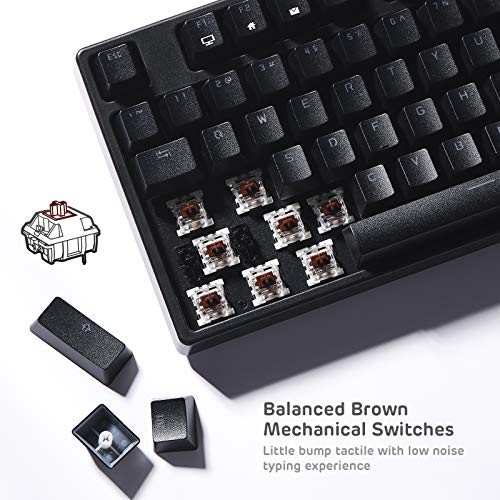 RK ROYAL KLUDGE RK87 Sink87G RGB Wireless TKL Mechanical Gaming