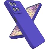 Compatible with Moto G 2025 Case: Liquid Silicon Protective Military,Grade Armor Heavy Duty Protection Phone Cases for Moto G Purple