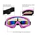 4-FQ Adjustable UV Protective Outdoor Glasses Motorcycle Goggles Dust-proof Protective Combat Goggles Sunglasses Outdoor Tactical Goggles to Prevent Particulates - Color Lens