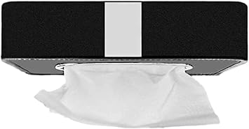 Amazon Co Jp 磁力で簡単設置 マグネット式 車 キッチン 用 ティッシュボックス 車内 冷蔵庫 ブラック 車 バイク