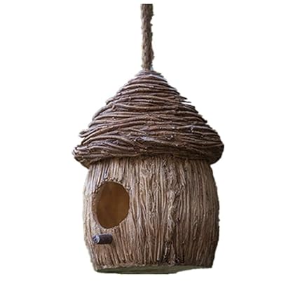 Birdhouses Country Ice Cream Parlor Shop Wood Fairy House Bird