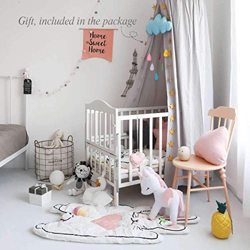 image for Dix-Rainbow Princess Bed Canopy for Kids Baby Bed, Round Dome Kids Ind