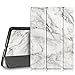 Fintie Case for iPad 6th / 5th Generation (2018/2017), iPad Air 2 / Air 1 (9.7 Inch) - Lightweight Slim Shell Standing Cover with Auto Wake/Sleep Feature, Marble White