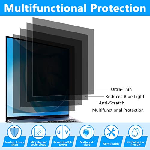 Laptop Privacy Screen 14 Inch, Removable 169 Aspect Ratio Laptop