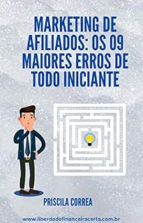 Livro Marketing de afiliados: Os 09 maiores erros de todo iniciante