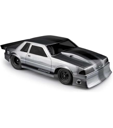 ラジコン　ボディ　1/10 マスタング　フォックスボディ 61eqDD6mYgL._AC_UF350,