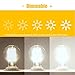 Leadleds A19 Dimmable LED Bulb, 6.5W Vintage Edison Style LED Filament Bulb, 3000K Warm White, E26 Medium Base, 810 Lumens, 70 Watt Incandescent Equivalent, 3-Pack