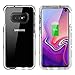 SKYLMW Case for Galaxy S10E Case,Shockproof Three Layer High Impact Protection with Built in Screen Protector Cover for Galaxy S10E 2019 (5.8 inch),Clear