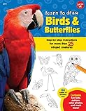 Learn to Draw Birds & Butterflies: Step-by-step instructions for more than 25 winged creatures