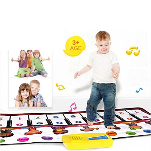 Baby Toy, Hatop New Touch Play Keyboard Musical Music Singing Gym Carpet Mat Best Kids Baby Gift