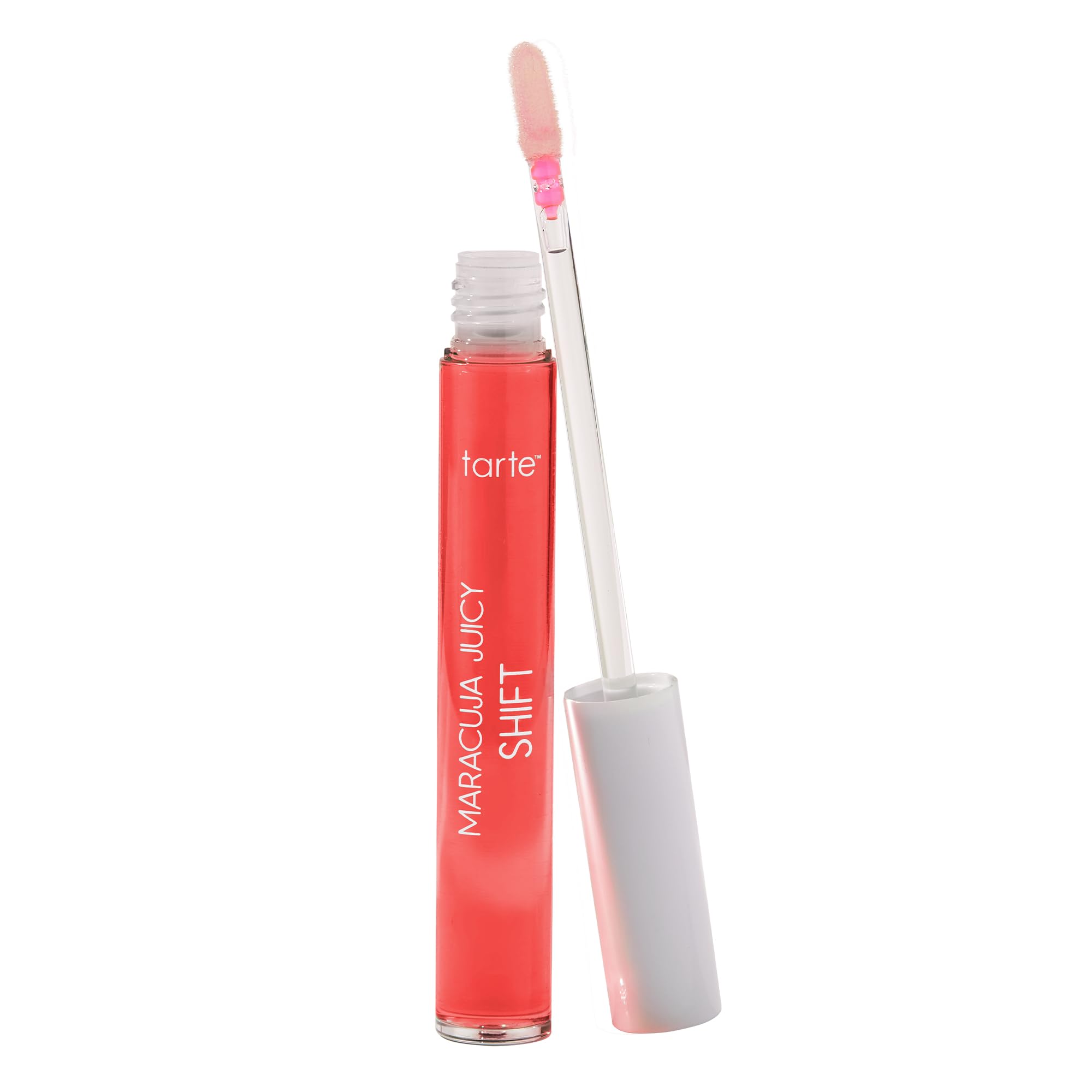 tarte maracuja juicy lip & cheek shift – pH-Powered Lip Gloss Balm with Vitamin E & Hyaluronic Acid for Smooth, Moisturized Lips & Cheek Tint Blush, Vegan & Cruelty-Free