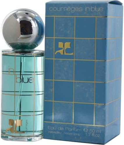 COURREGES IN BLUE by Courreges EAU DE PARFUM SPRAY 1.7 OZ for WOMEN ---(Package Of 3)