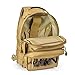 Tactical Sling Bag Pack, Military Shoulder Sling Backpack with 4 Tactical D-Ring Clips (Coyote)