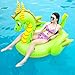 QOOLSHOW Inflatable Storybook Dragon Pool Float, Fun Beach Floaties, Swim Party Toys, Pool Island, Summer Pool Raft Lounge for Adults & Kids