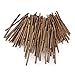 Tinksky 10CM Long 0.3-0.5CM in Diameter Wood Log Sticks for DIY Crafts Photo Props 100pcs (Wood Color)