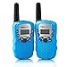 ALANGDUO Walkie Talkie for Kids, 22 Channel LCD Display Mini Kids Walkie Talkies 2 Way Radio Toys for Kids Children, 2Pack (Blue)