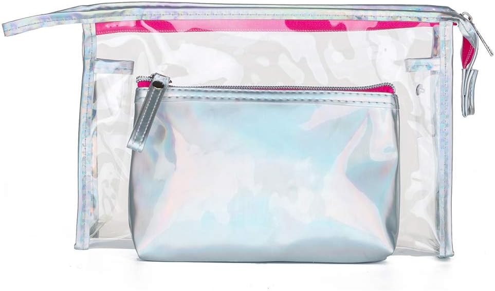 Storage Pouch,Sanwood Transparent Glossy Women Purse Clutch Bag Travel Cosmetic Storage Pouch