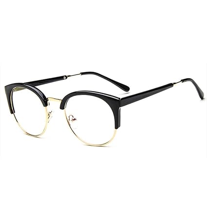 metal horn rimmed glasses