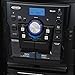 Jensen JMC1250 Bluetooth 3-Speed Stereo Turntable and 3 CD Changer with Dual Cassette Deckthumb 3