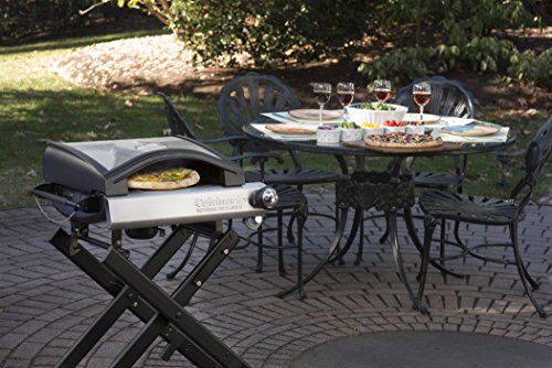 Cuisinart CPO-640 Alfrescamore Portable Outdoor Pizza Oven with Stand, Black