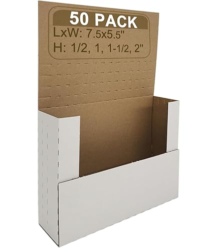 Amazon.com: BOX USA MLRDVD Corrugated DVD Mailer, 7-5/8
