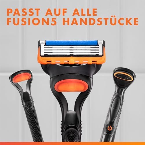 Fusion 5 Klingen Herren, 12 Original Rasierklingen, Orange