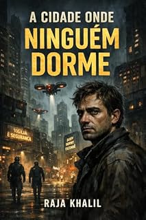Livro A Cidade Onde Ninguém Dorme: Uma distopia sobre vigilância, controle e o direito de sonhar