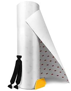 VViViD 3M Clear Paint Protection Vinyl Film 12 Inch Wide Choose Your Size Including Tools (12 Inch x 60 Inch (Incl. Detailer & 2X Black Felts))