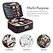 Lifewit Makeup Train Case with Adjustable Dividers Travel Cosmetic Bag Organize Case with Brush Holders Black