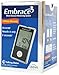 Omnis Health Embrace Blood Glucose Meter with On Off Audible Feature