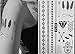 Henna Tattoo (6 Sheets) Body Paints Temporary Tattoo Designs Feathers/Mandala/Cats/Lotus/Bracelet/Elephant/Birds and more