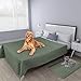 Easy-Going 100% Waterproof Dog Bed Cover Furniture Protector Sofa Cover Non-Slip Washable Reusable Incontinence Bed Underpads for Pets Kids Children Dog Cat(52×82 in,Greyish Green)thumb 2