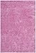 SAFAVIEH California Shag Collection Accent Rug - 4' x 6', Pink, Non-Shedding & Easy Care, 2-inch Thick Ideal for High Traffic Areas in Entryway, Living Room, Bedroom (SG151-3232)