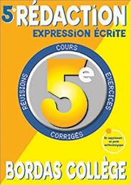 Rédaction, expression écrite, 5e