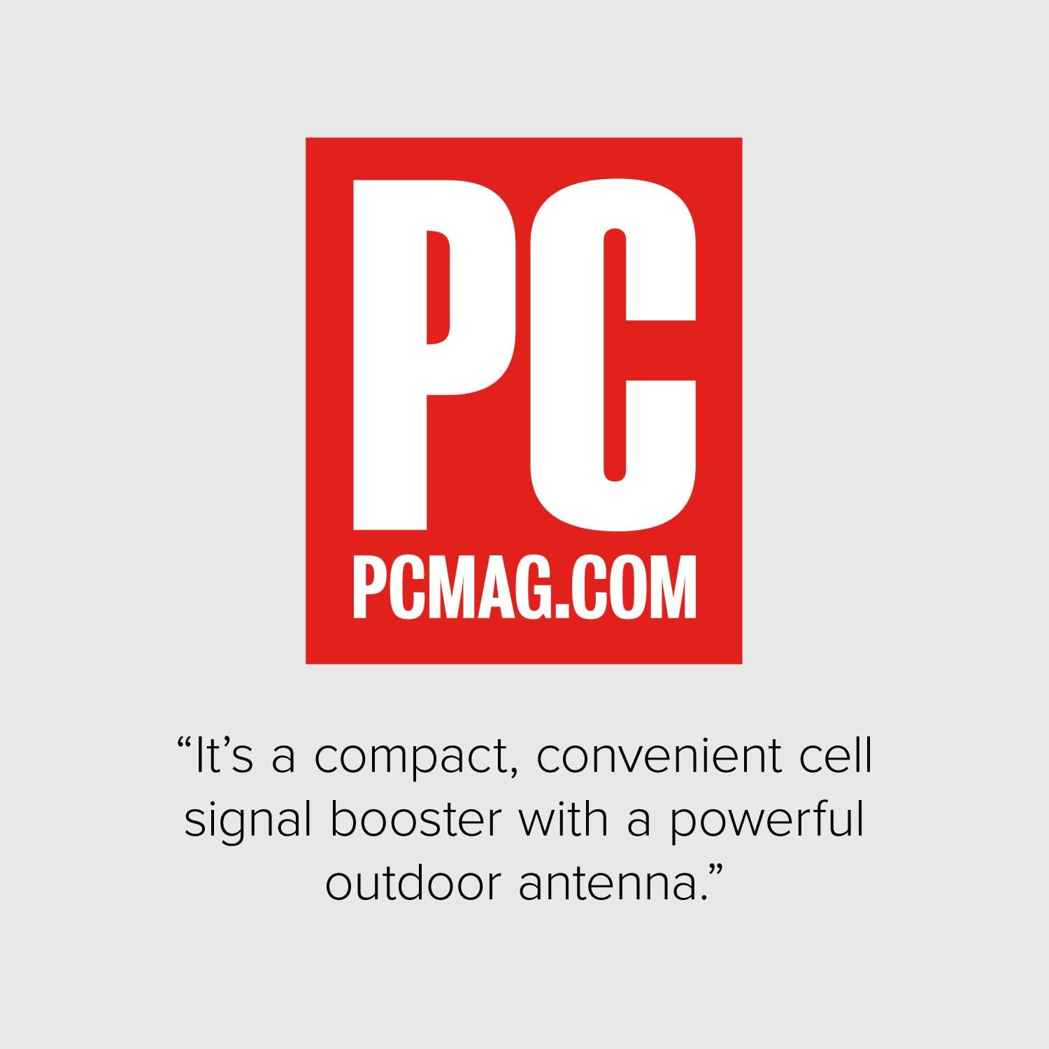 weBoost Home Studio Lite - Cell Phone Signal Booster for Verizon and AT&T only | Boosts 5G, 4G LTE up to 3,000 sq. ft | Made in the U.S. | FCC Approved (model 470165)