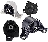 Engine Motor Mount Compatible with 2001-2005 Civic L4 1.7L 2001-2005 Acura EL L4 1.7L with Automatic Transmission Replace A6588 A6591 A6595 A4511 Set of 4