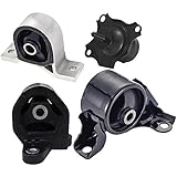 Engine Motor Mount Compatible with 2001-2005 Civic L4 1.7L 2001-2005 Acura EL L4 1.7L with Automatic Transmission Replace A6588 A6591 A6595 A4511 Set of 4