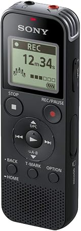 Sony ICD-PX470 Digital Voice Recorder Wide Stereo 4 GB SD Slot USB