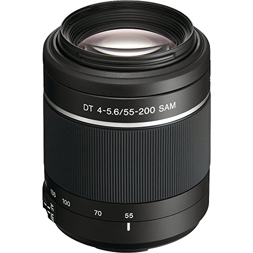 Sony Alpha A77 II Wi-Fi Digital SLR Camera Body with 55-200mm Lens + 64GB Card + Case + Flash + Battery & Charger + Kit