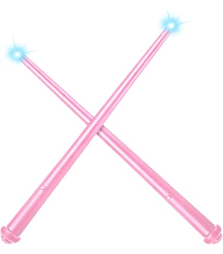 Amazon.com: 4 Pieces Light-Up Wand Magic Light and Sound Toy